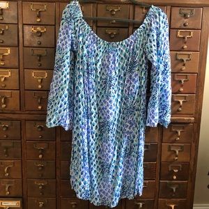 Lilly Pulitzer Nevie Dress - Blue Pineapple XL